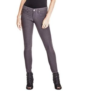 G by GUESS teal super-stretch "Evie" skinny pants